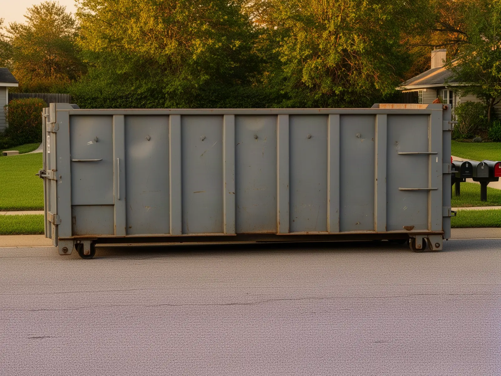 Roll-off dumpster from Gordon's Charleston Dumpster Rental in Charleston, WV